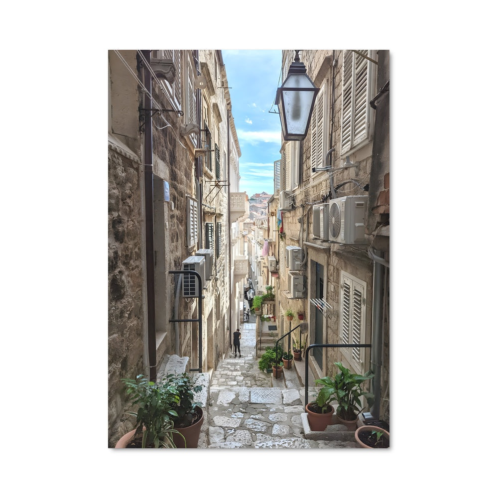 Poster Les Rues de Dubrovnik