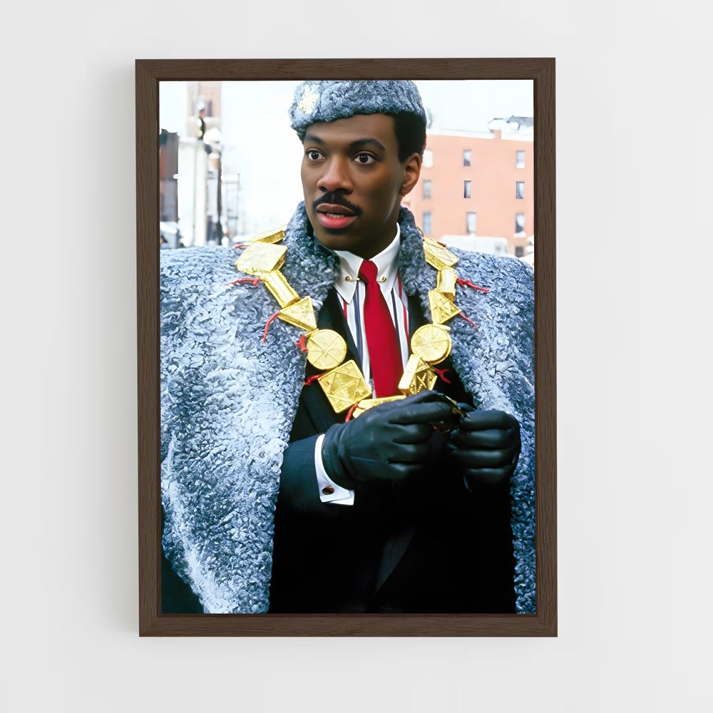 ap-eddie murphy-5 cadre Bois foncé