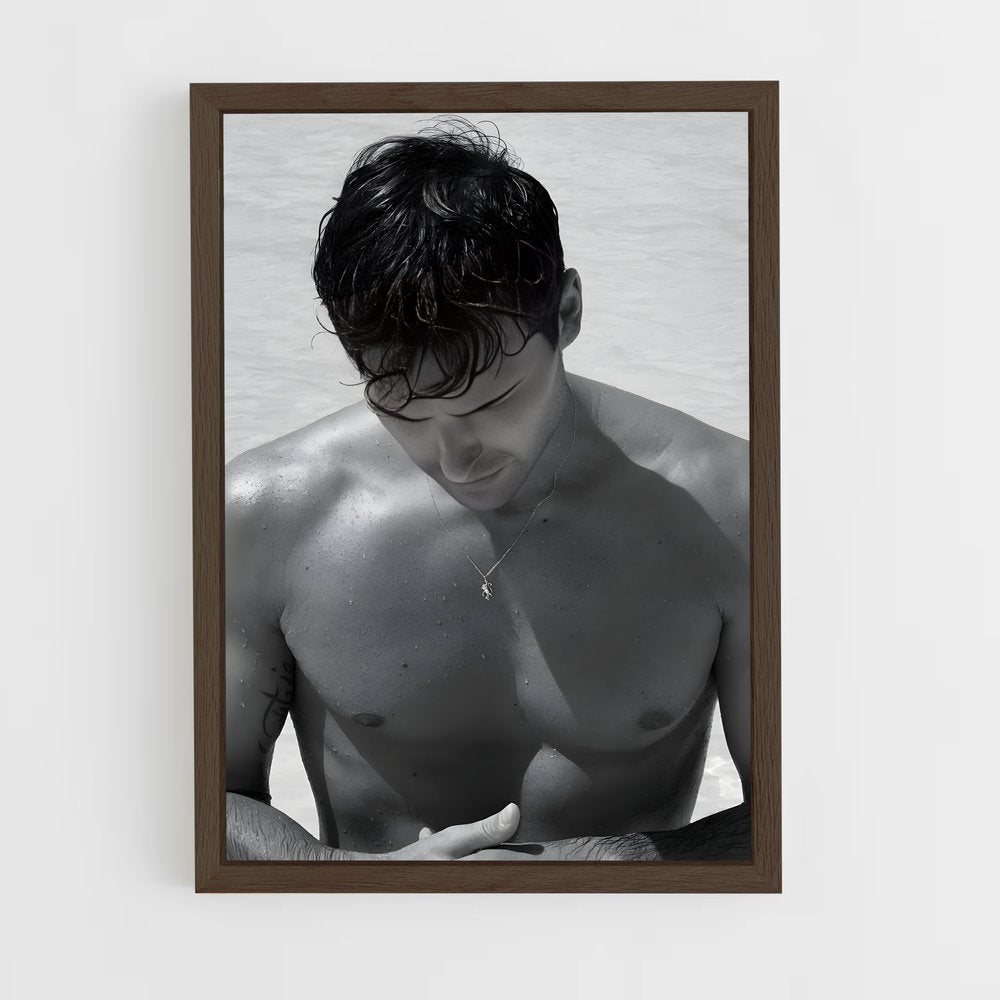 ap-eric saade-3 cadre Bois foncé