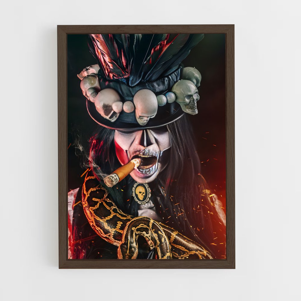 ap-eshu-1 cadre Bois foncé