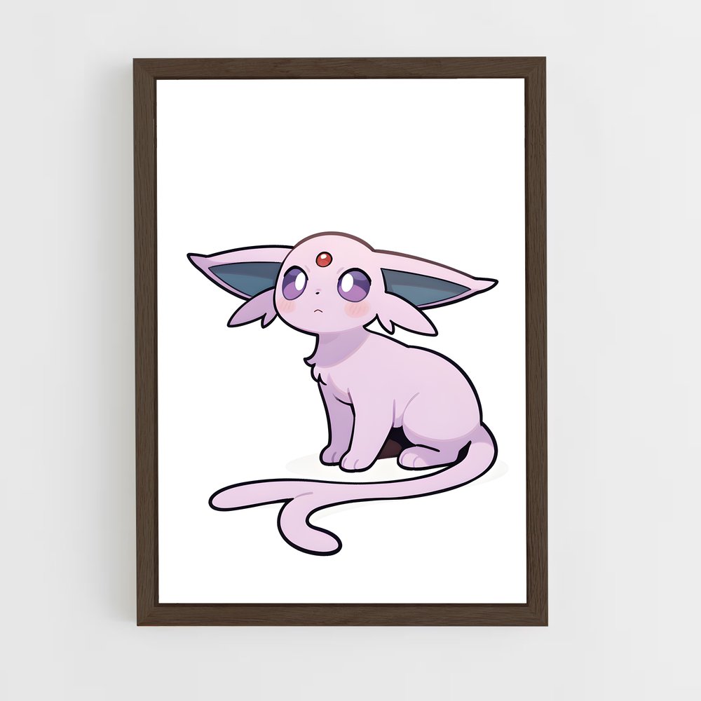 ap-espeon-7 cadre Bois foncé