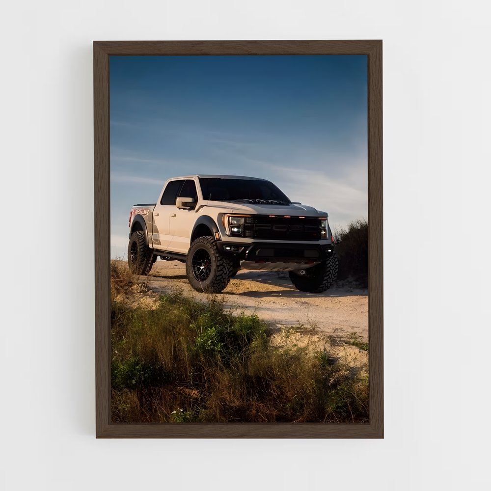 ap-f-150 raptor-3 cadre Bois foncé