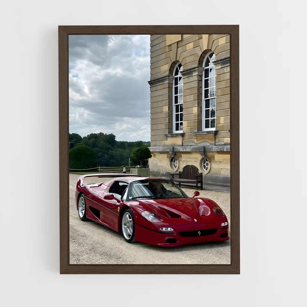 ap-f50-1 cadre Bois foncé