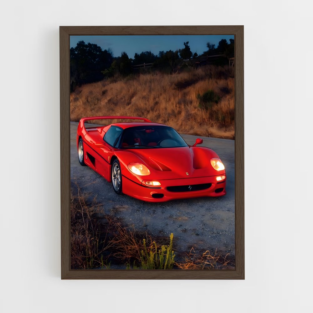ap-f50-3 cadre Bois foncé