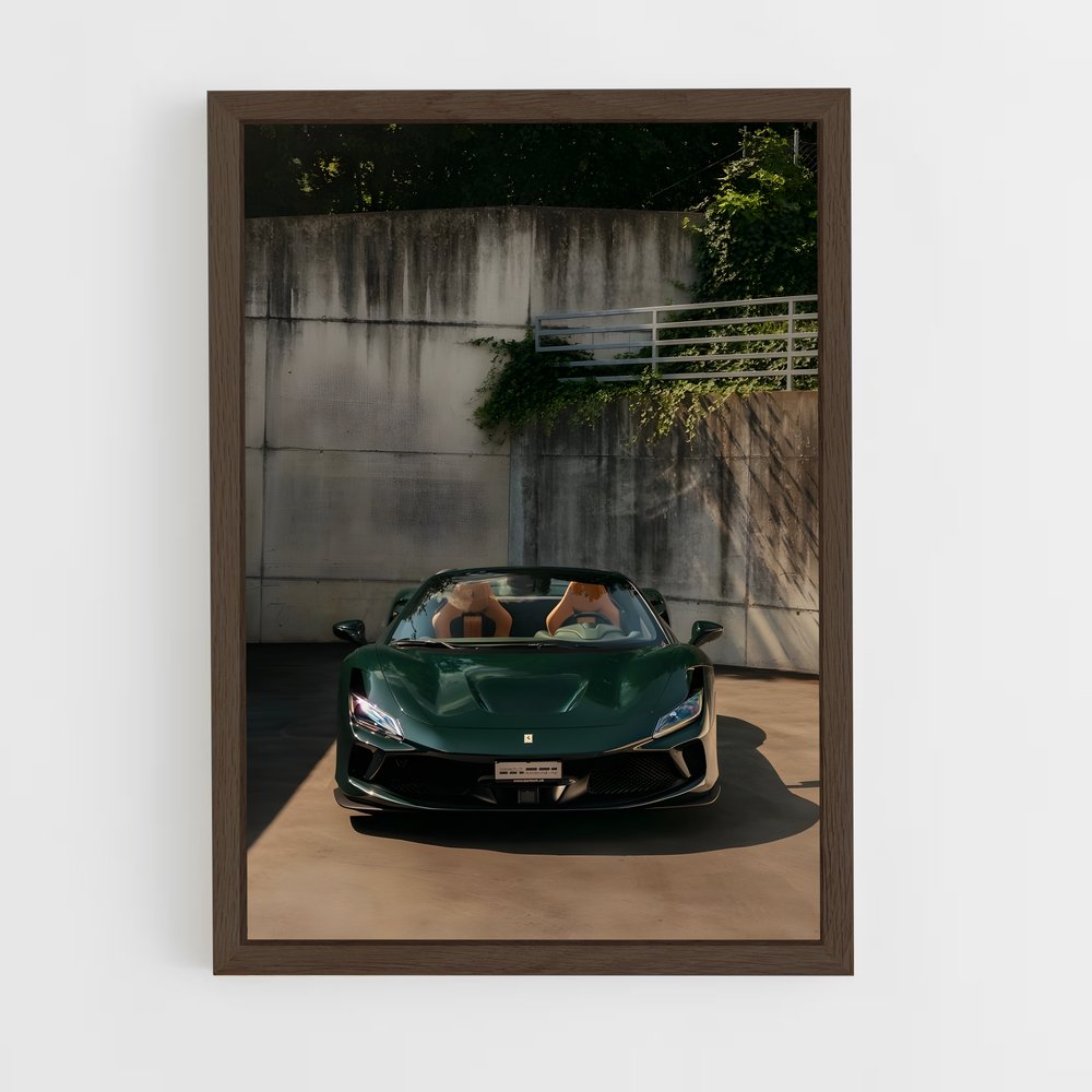 ap-f8 spider-3 cadre Bois foncé