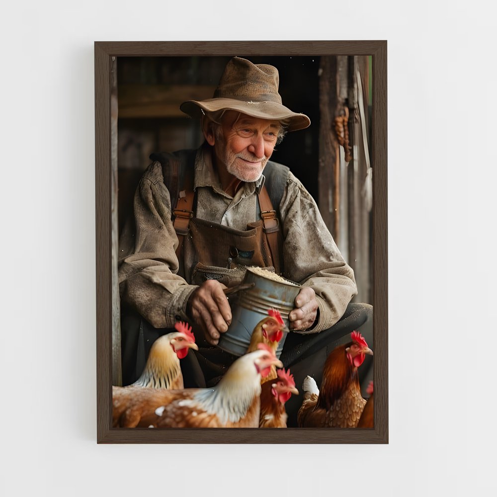 ap-farmer-9 cadre Bois foncé