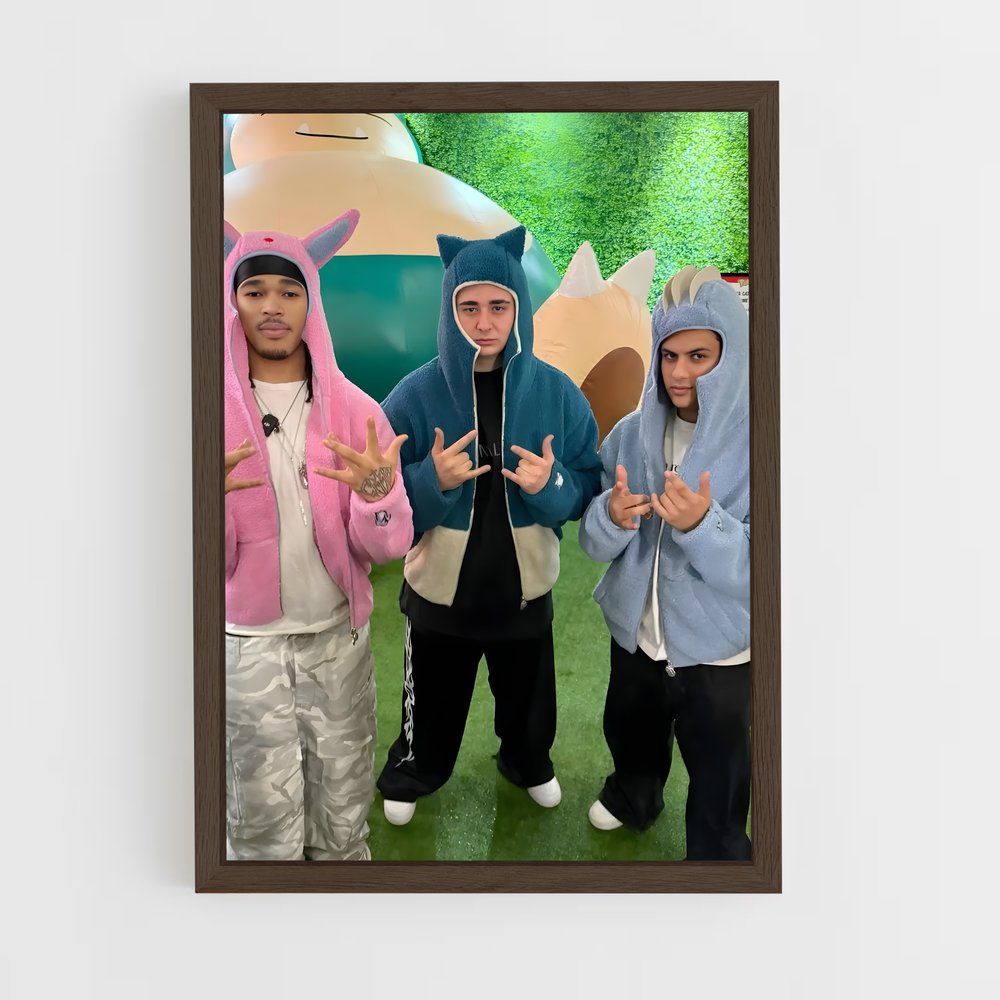 ap-faze clan-3 cadre Bois foncé