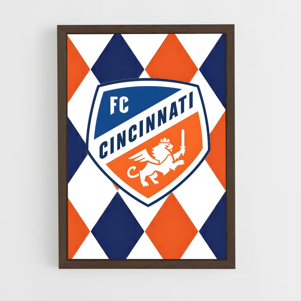 ap-fc cincinnati-5 cadre Bois foncé