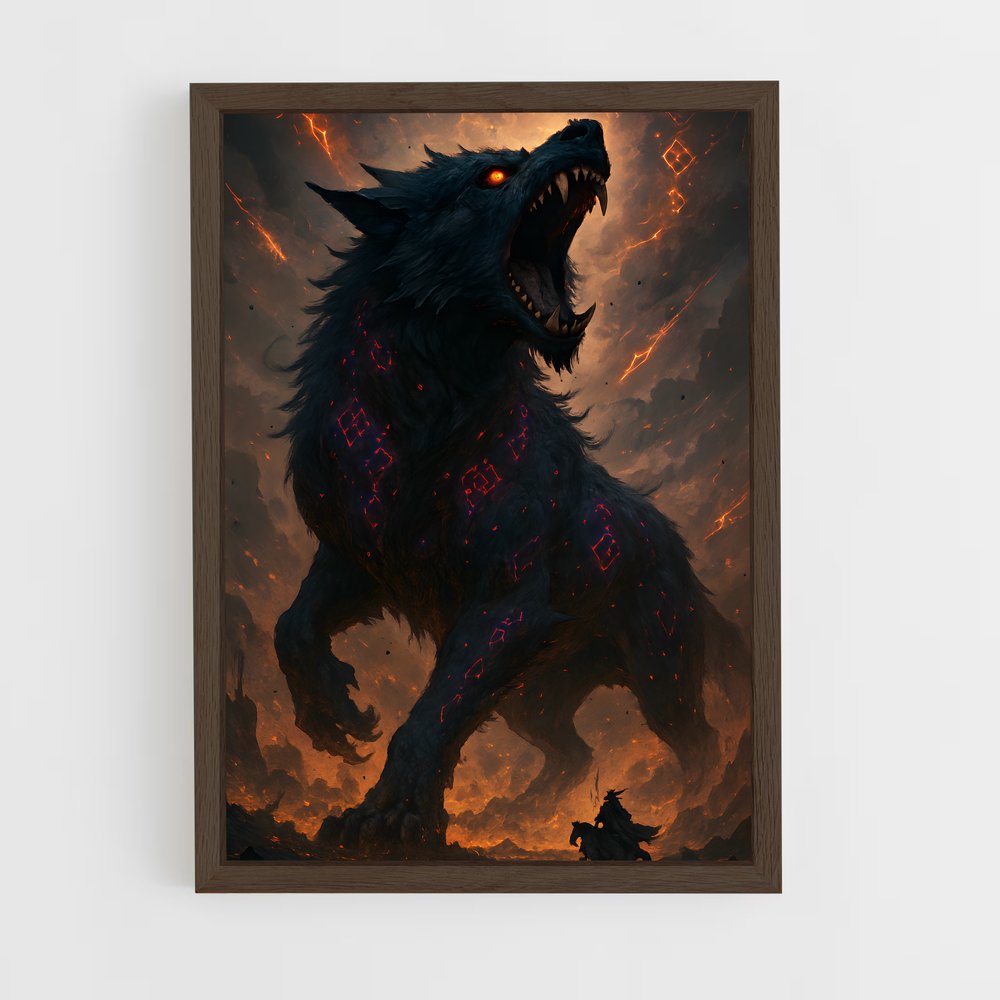 ap-fenrir-1 cadre Bois foncé