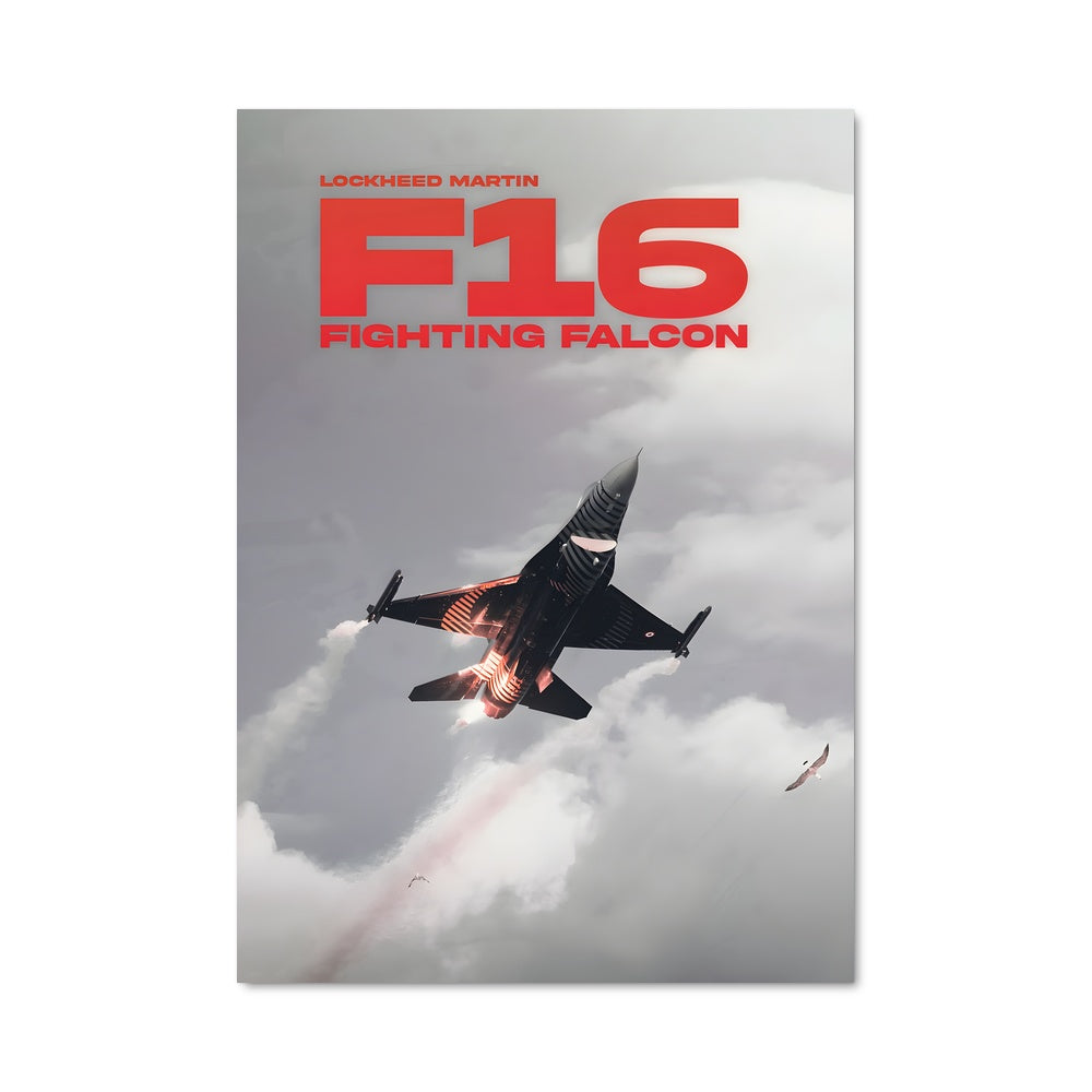 Poster Traînée Rouge