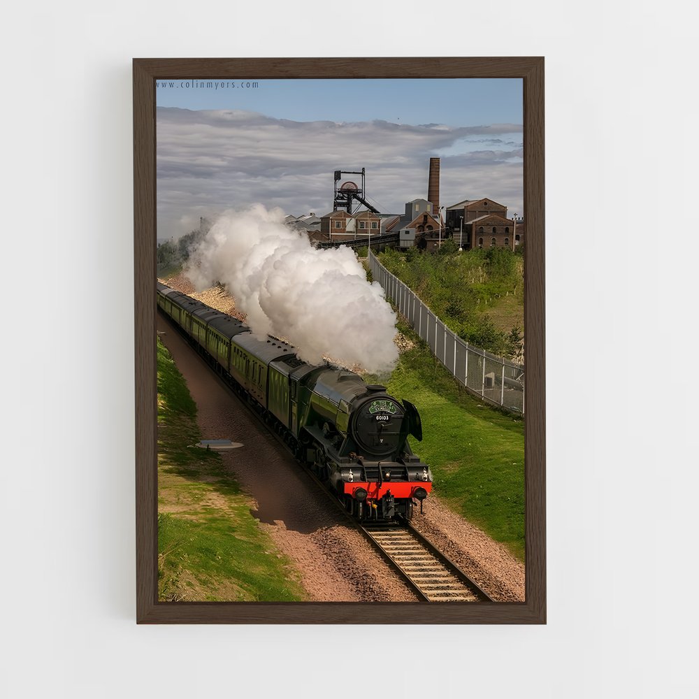 ap-flying scotsman-1 cadre Bois foncé