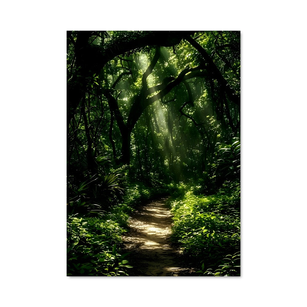 Poster Chemin de la Jungle