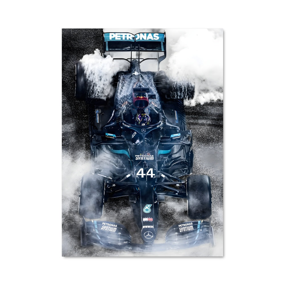 Poster Futuriste Mercedes