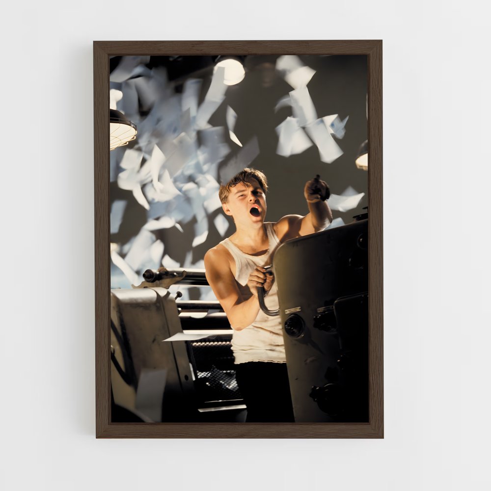 ap-frank abagnale-4 cadre Bois foncé