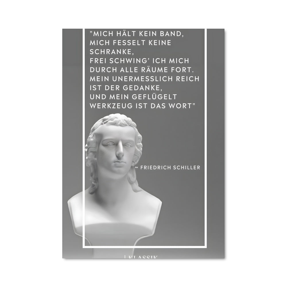 Poster Schiller et la Muse