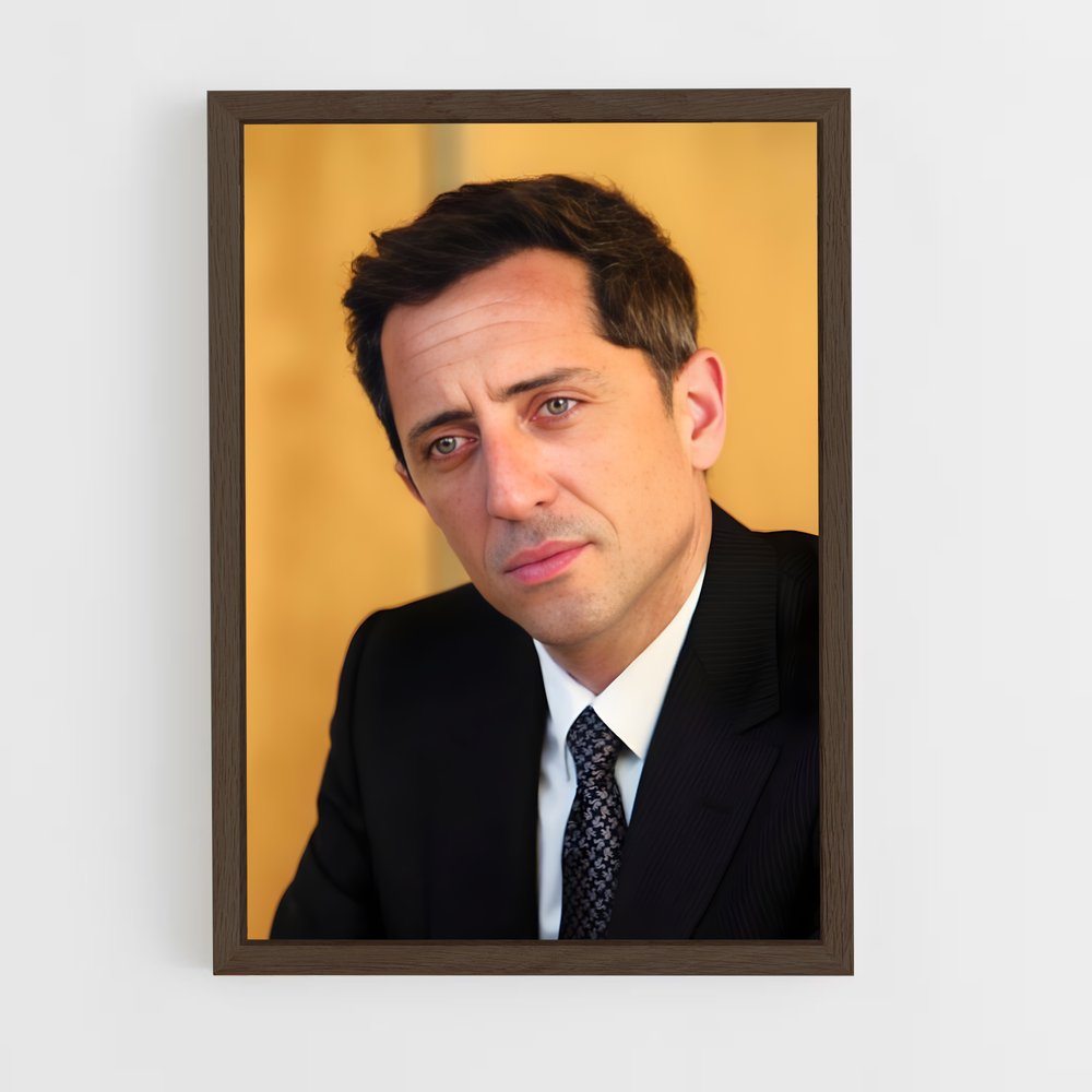 ap-gad elmaleh-1 cadre Bois foncé
