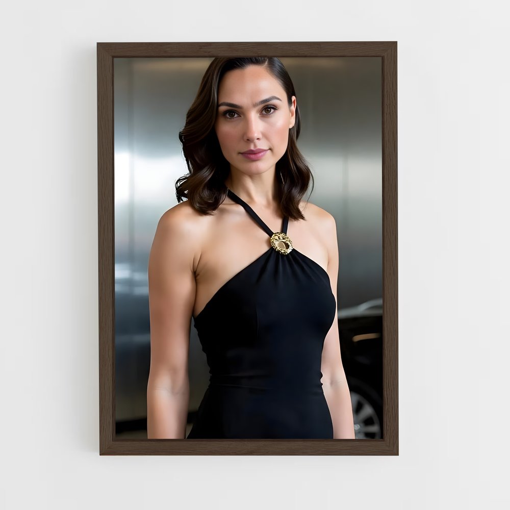 ap-gal gadot-5 cadre Bois foncé