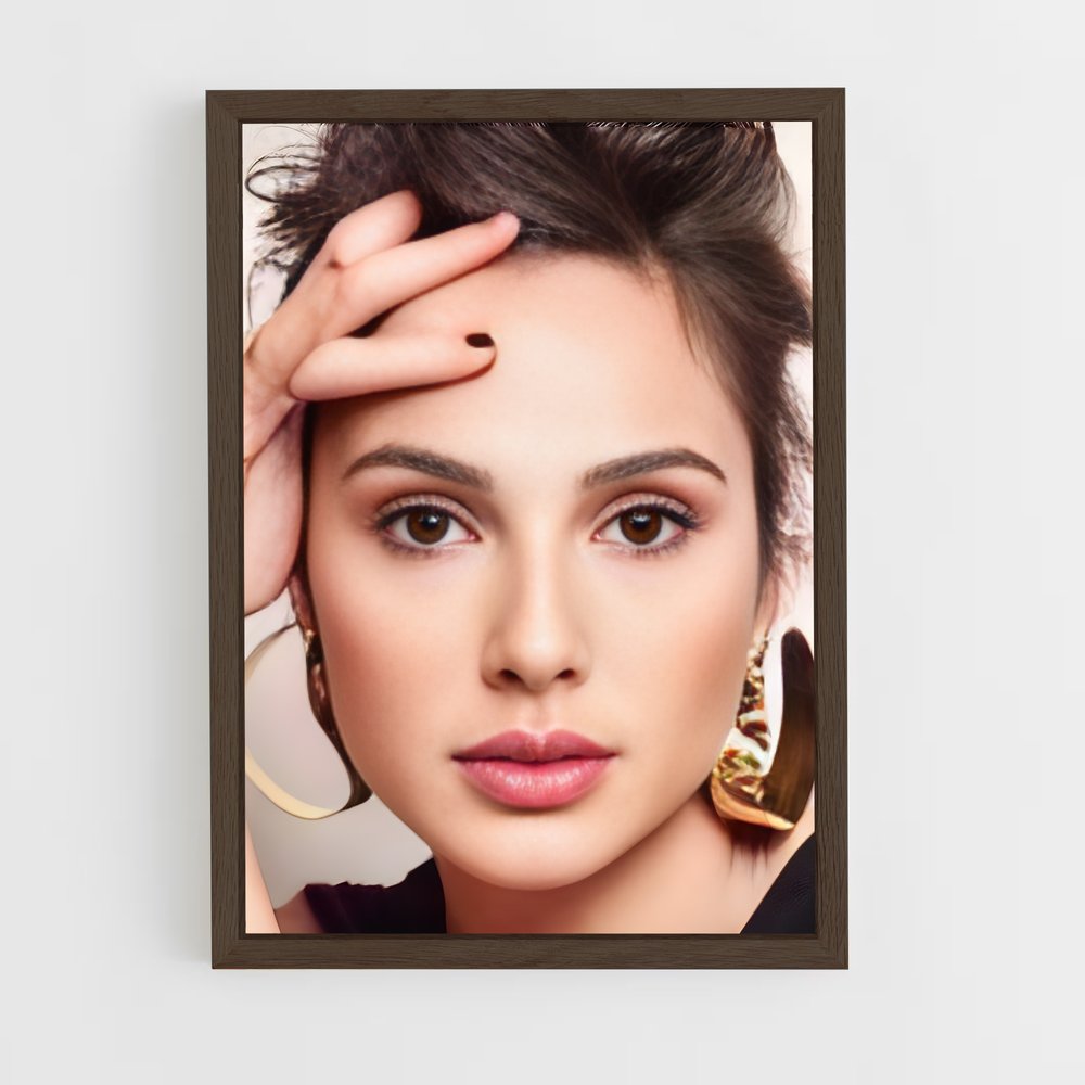 ap-gal gadot-7 cadre Bois foncé