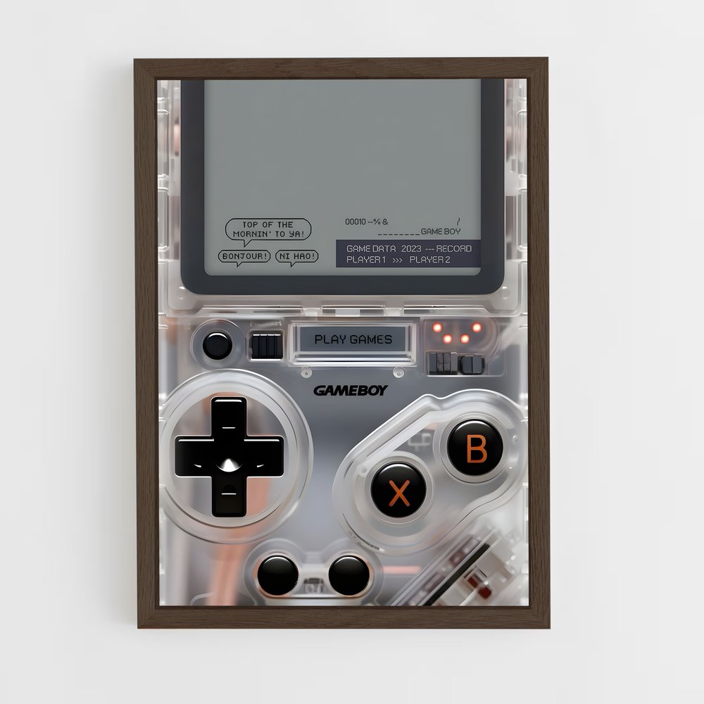 ap-gameboy-1 cadre Bois foncé