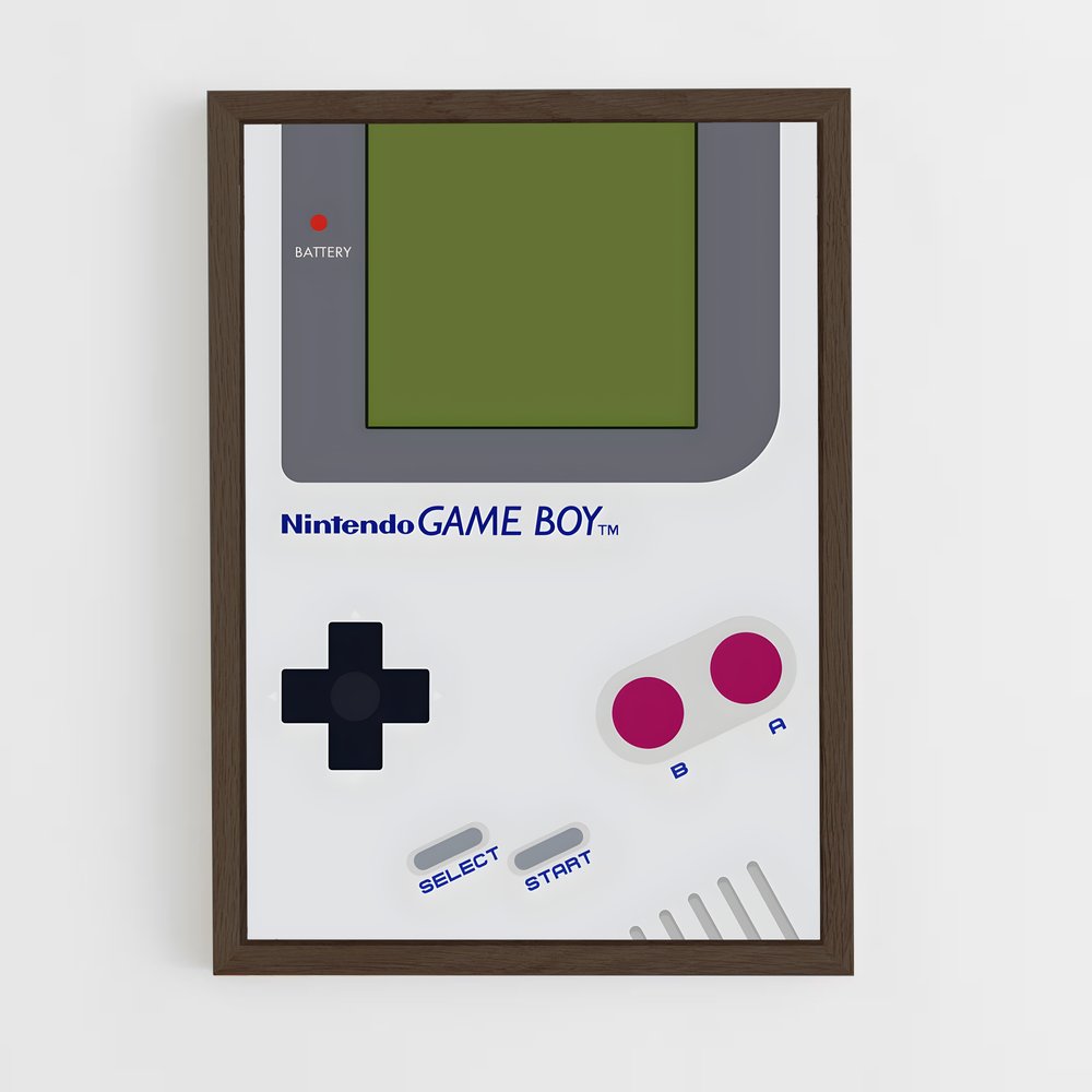 ap-gameboy-2 cadre Bois foncé