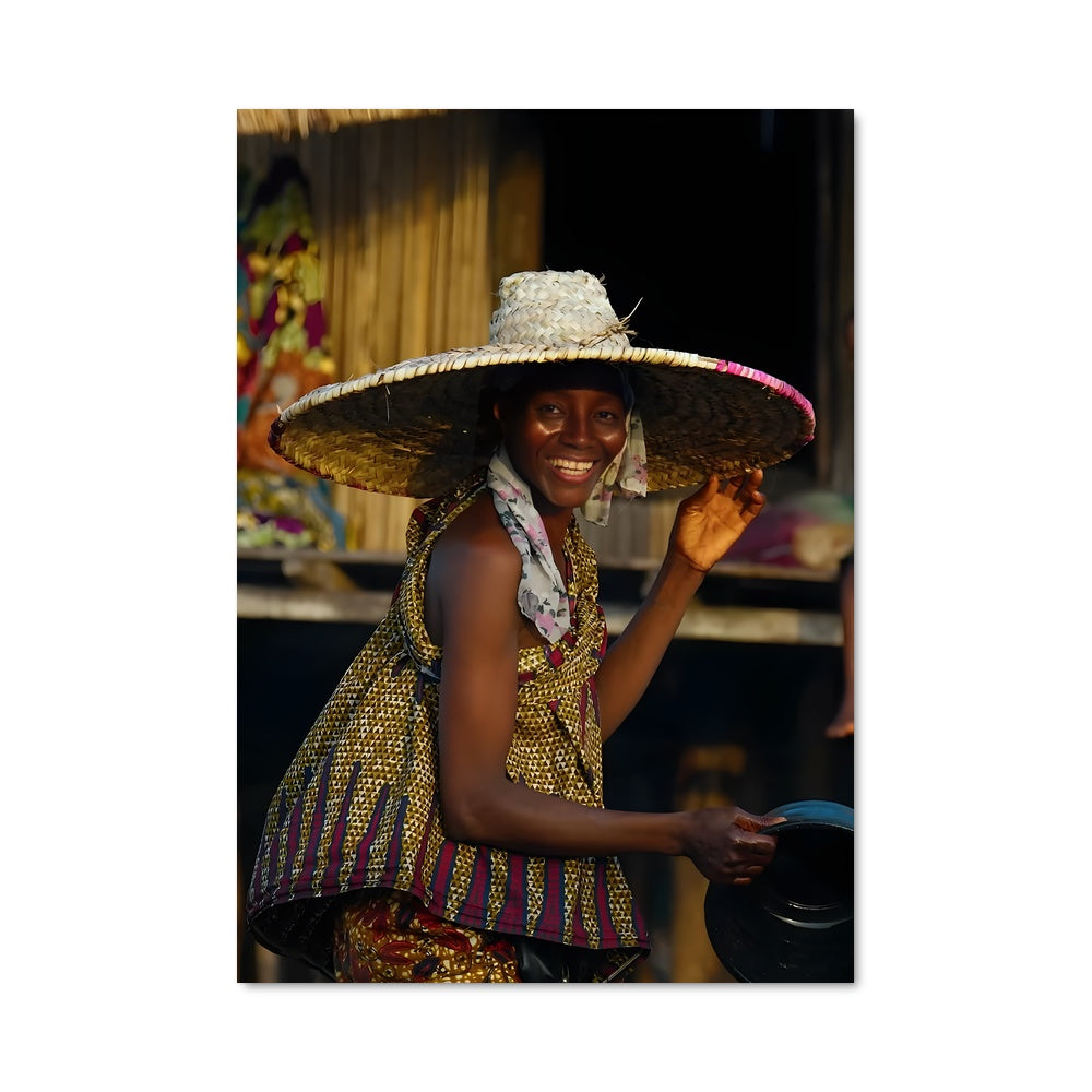 Poster Femme de Ganvie