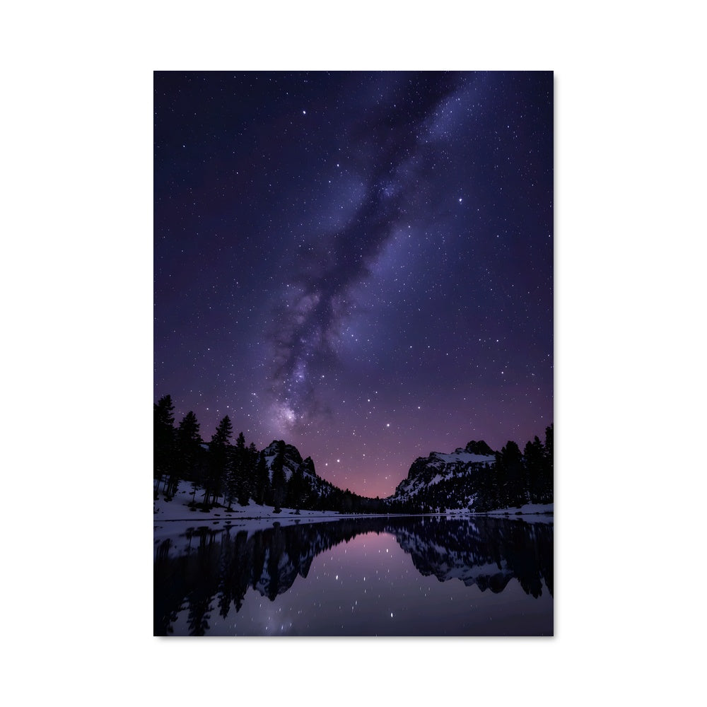 Poster Reflet Glacial