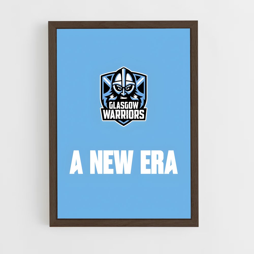 ap-glasgow warriors-2 cadre Bois foncé