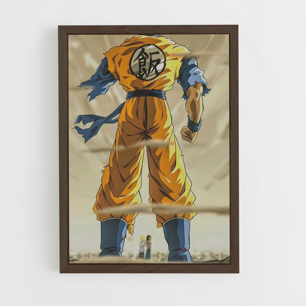 ap-gohan-2 cadre Bois foncé