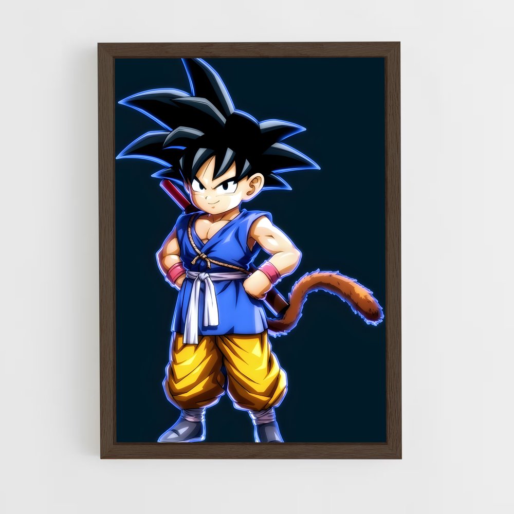 ap-goku-1 cadre Bois foncé