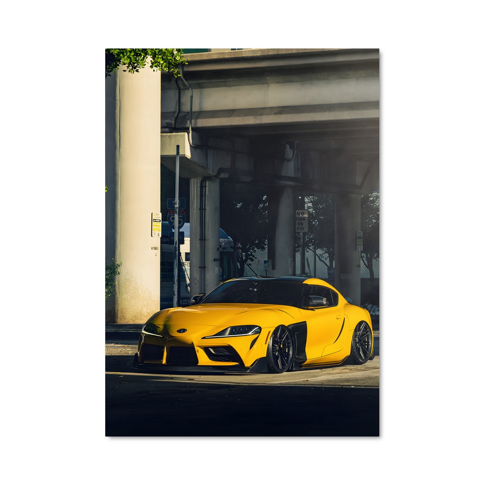 Poster Supra Jaune