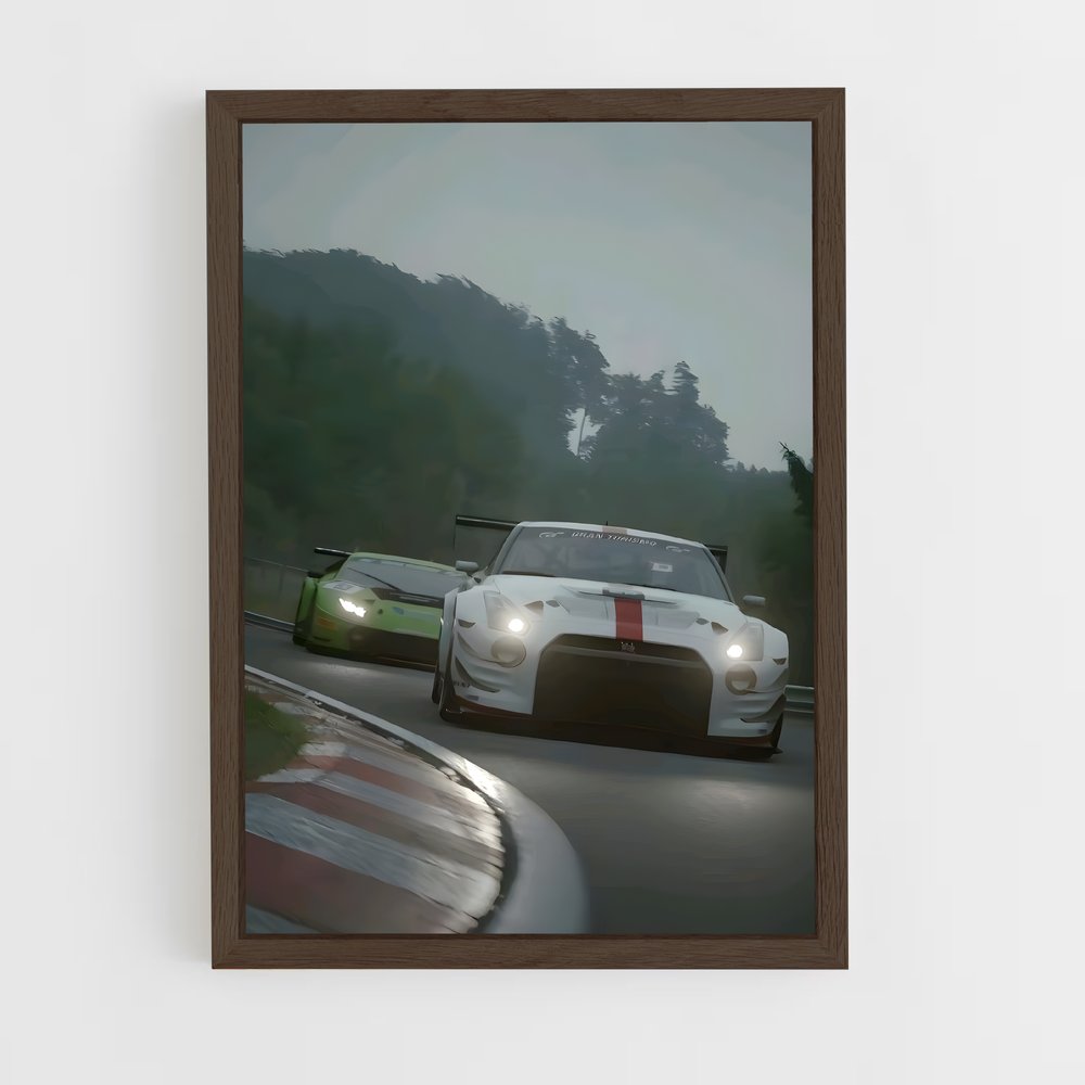 ap-granturismo-6 cadre Bois foncé