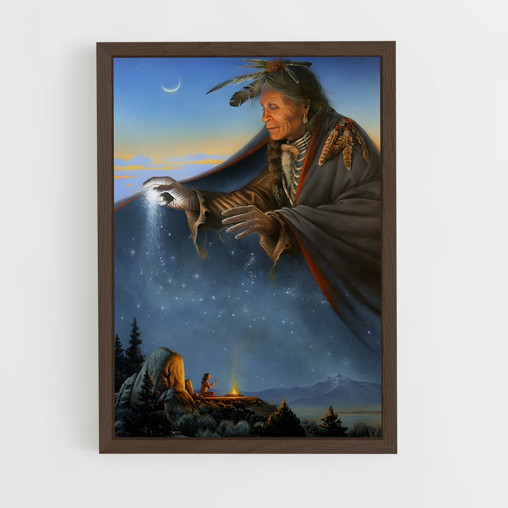 ap-great spirit-2 cadre Bois foncé