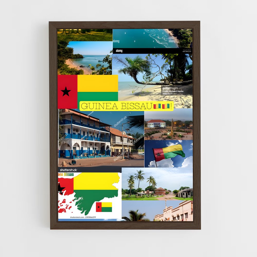ap-guinea bissau-1 cadre Bois foncé
