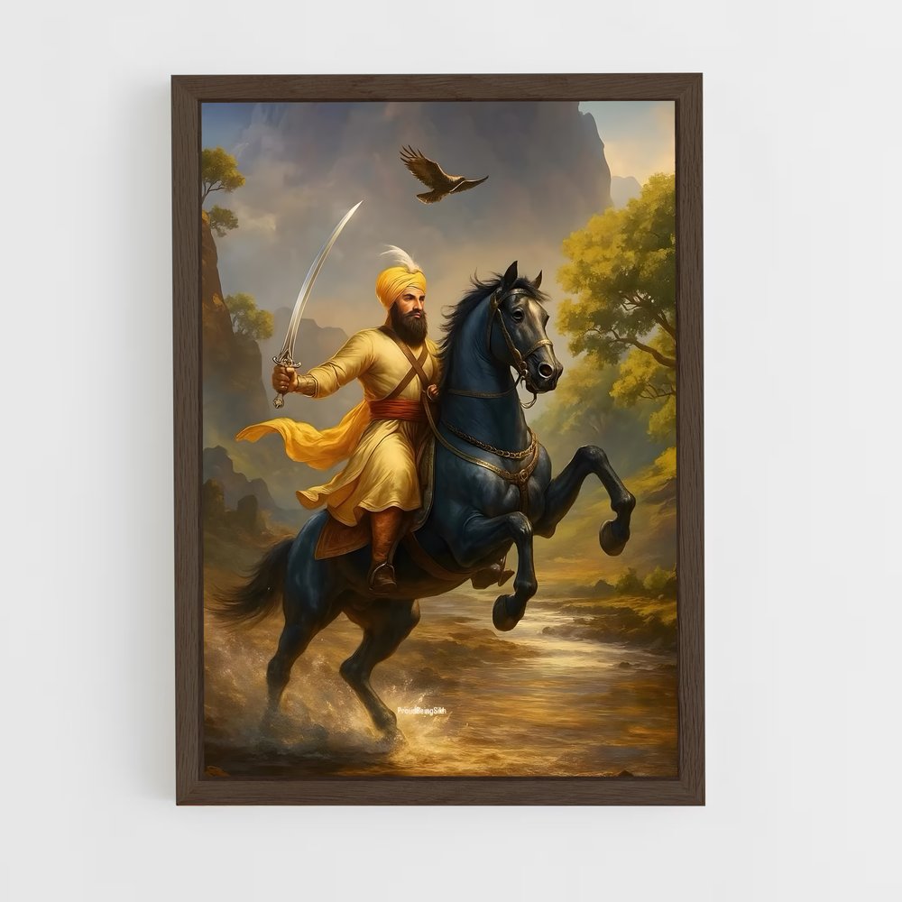 ap-guru gobind singh-4 cadre Bois foncé