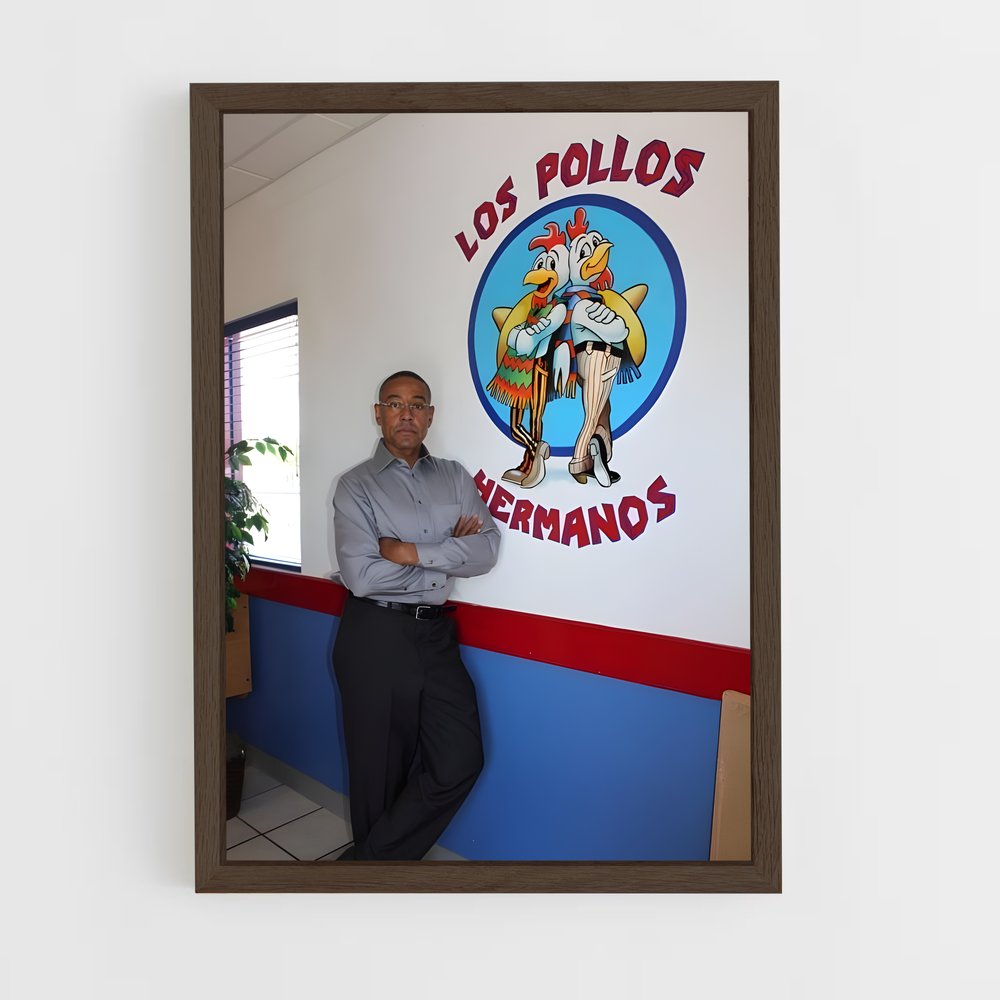 ap-gus fring-1 cadre Bois foncé