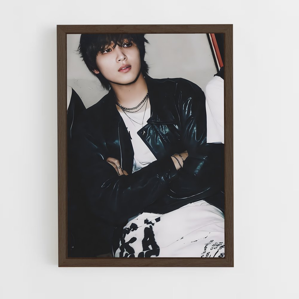 ap-haechan-3 cadre Bois foncé