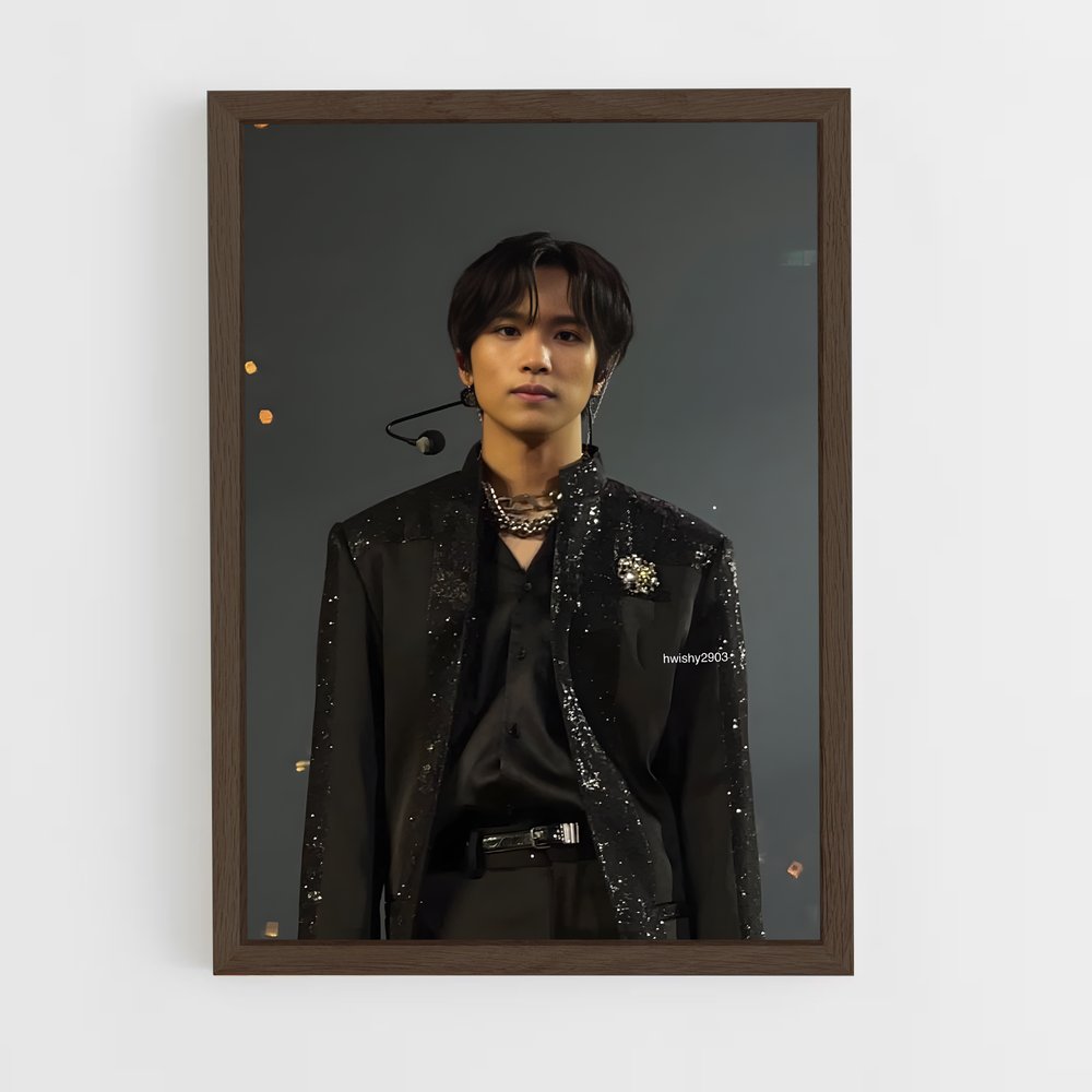 ap-haechan-5 cadre Bois foncé