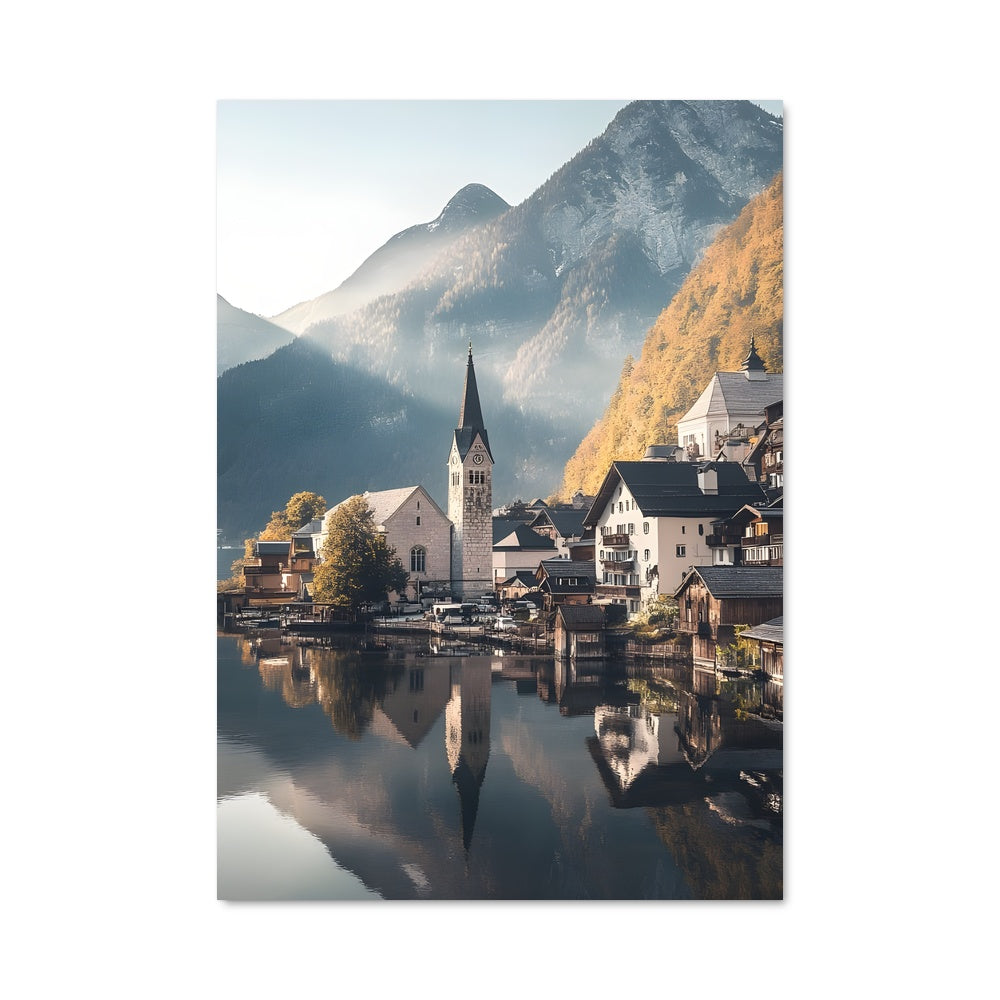 Poster Alpes Enchantées