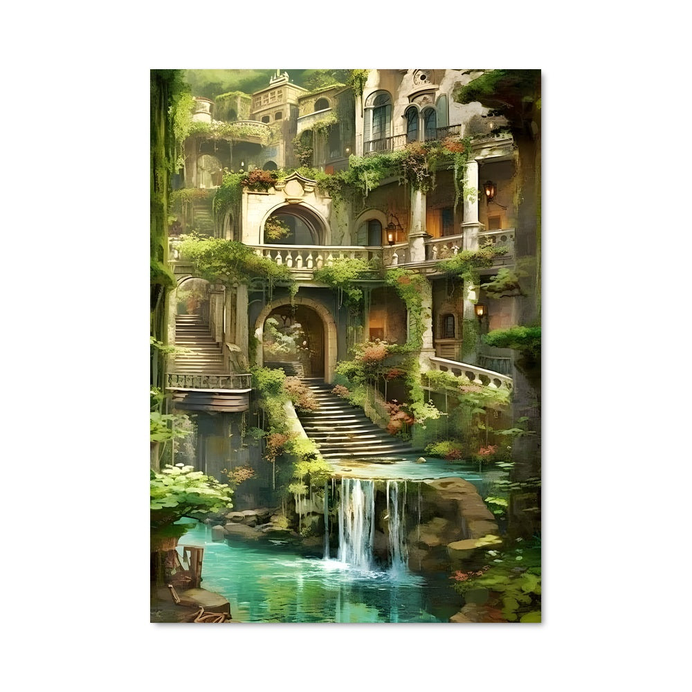 Poster Oasis Cachée