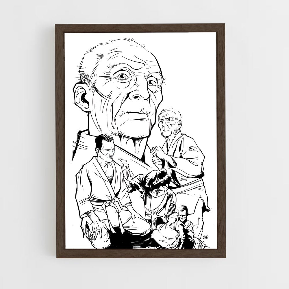 ap-helio gracie-4 cadre Bois foncé