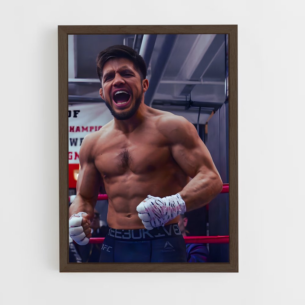 ap-henry cejudo-9 cadre Bois foncé