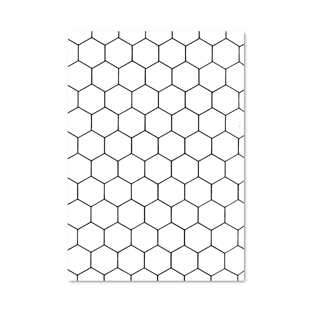 Poster Hexagonal Harmony