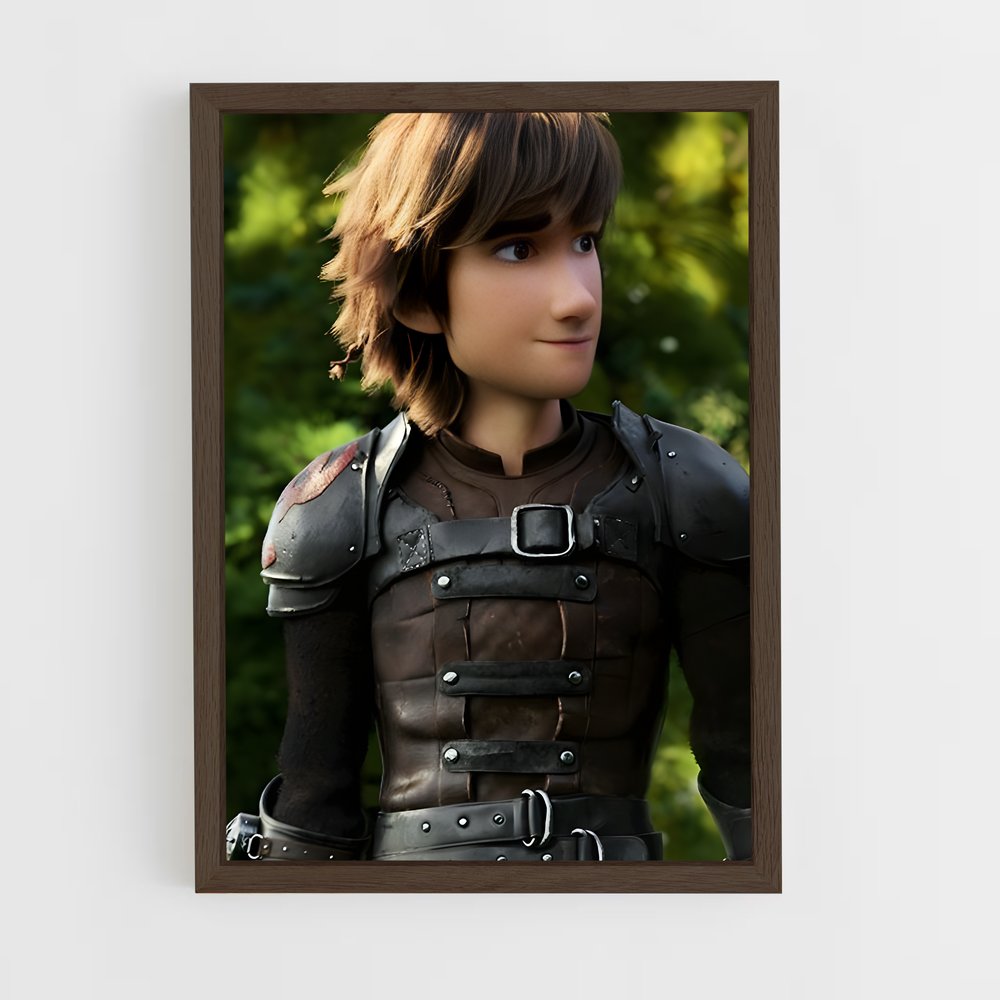 ap-hiccup-2 cadre Bois foncé