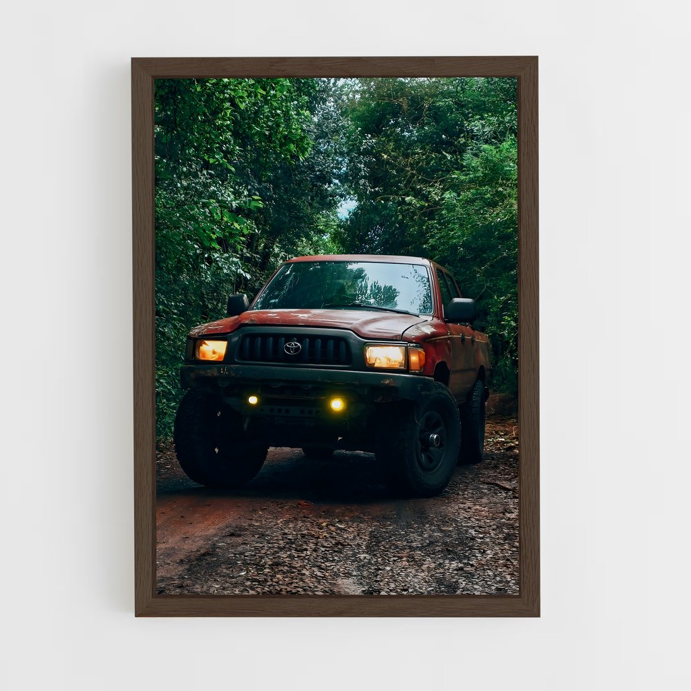 ap-hilux-2 cadre Bois foncé
