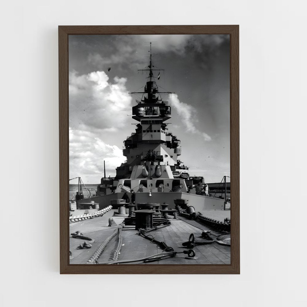 ap-hms king george v-2 cadre Bois foncé