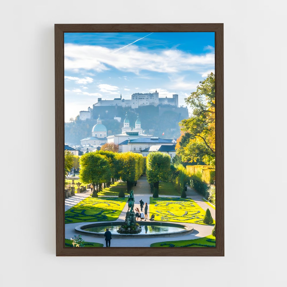 ap-hohensalzburg fortress-4 cadre Bois foncé
