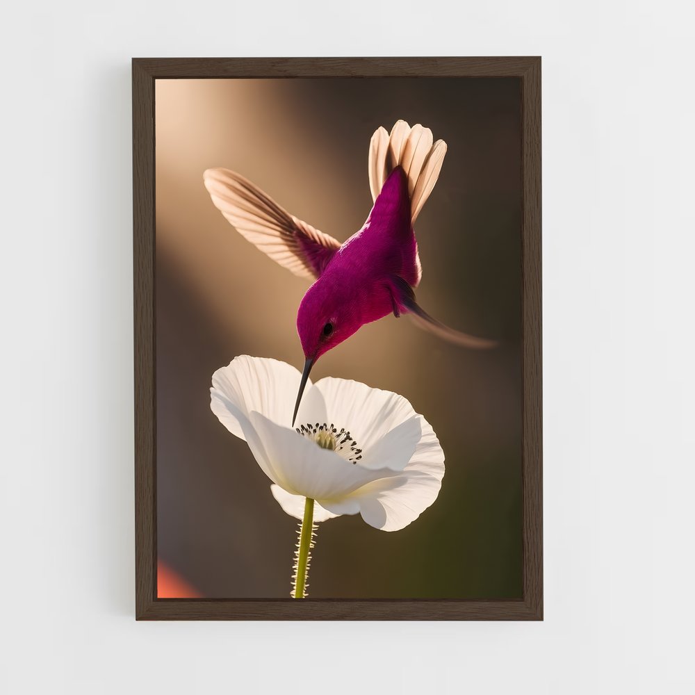 ap-hummingbird-1 cadre Bois foncé