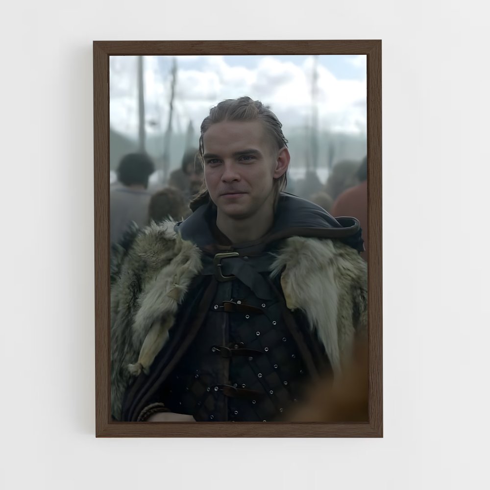 ap-hvitserk lothbrok-3 cadre Bois foncé