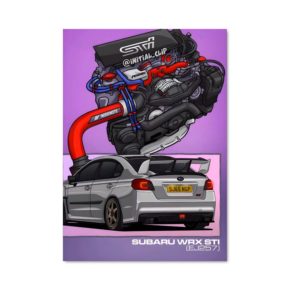 Poster V8 Turbo Thrill