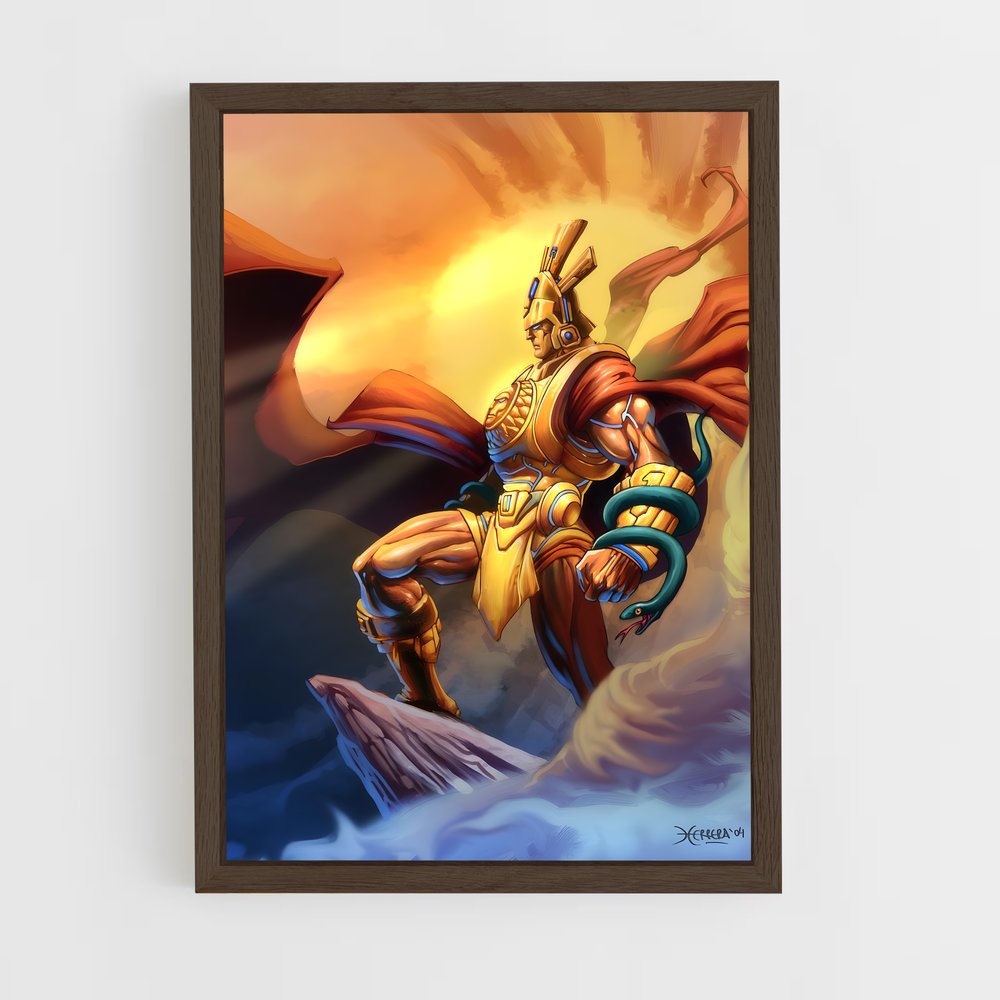 ap-inca mythology-4 cadre Bois foncé
